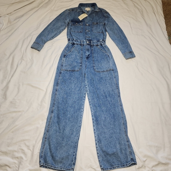 Women's Blue Denim Jeans - Picture 1 of 10